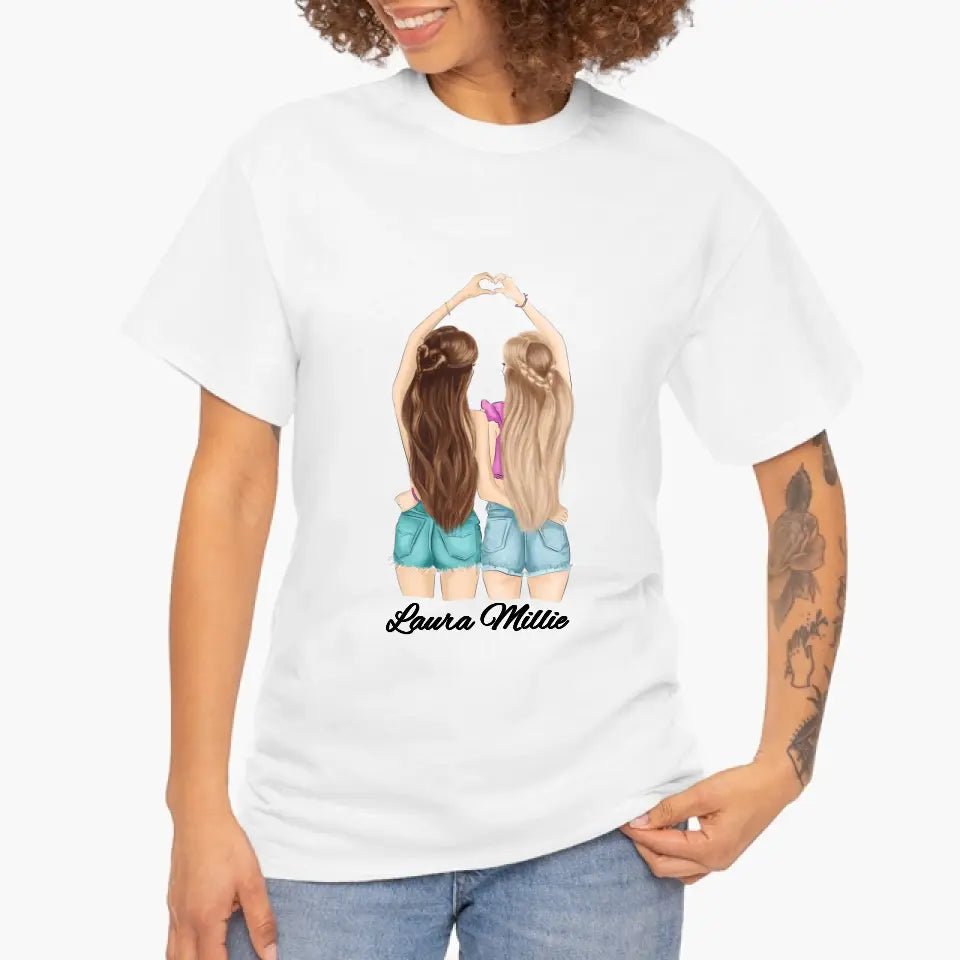 Best Friends Girls Women's T-shirt