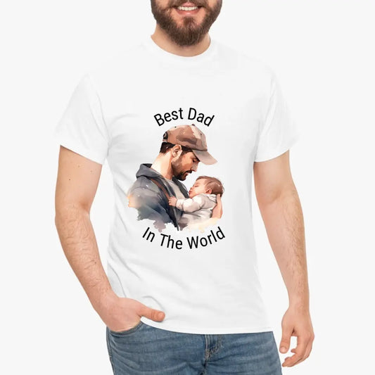 Best Dad in the World Man's T-shirt